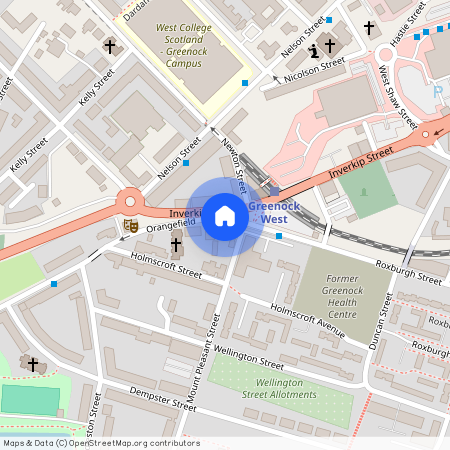 Roxburgh Street, Central, Greenock, PA15