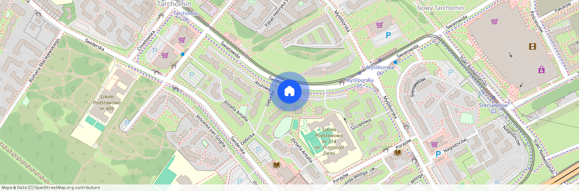 ul. Atutowa, Tarchomin, Białołęka, Warszawa, mazowieckie