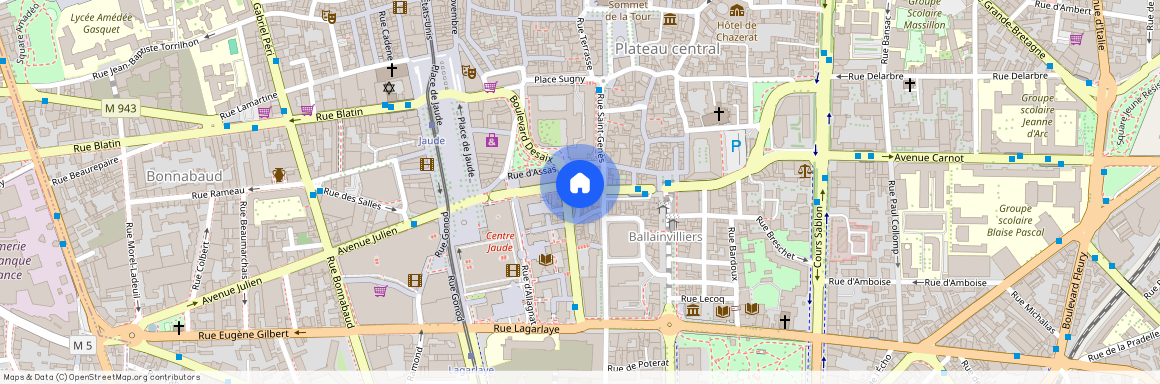 Résidence Le Clémenceau 7 rue Desgeorges, 63000, Clermont-Ferrand