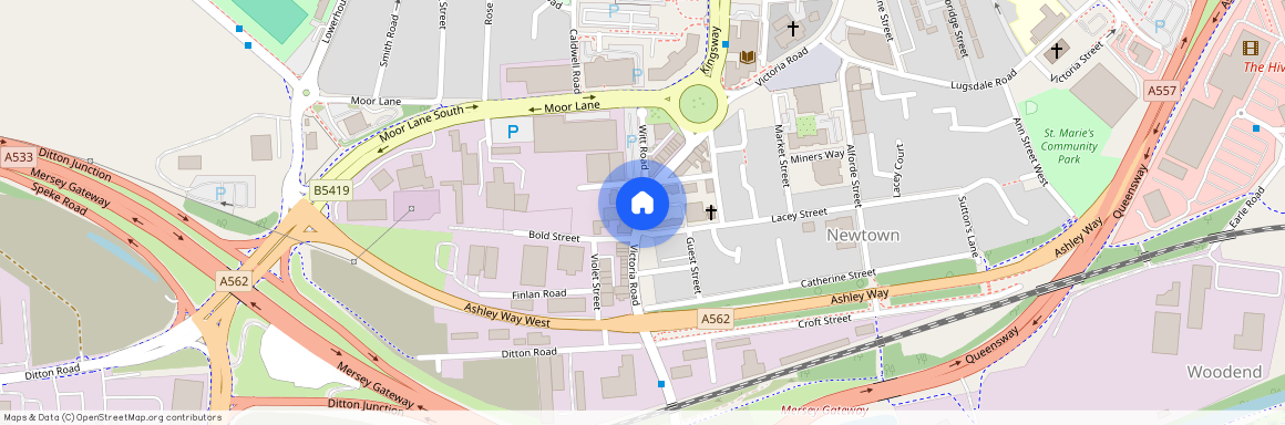 Studio, Victoria Road, Widnes