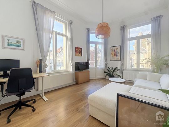 1-bedroom apartment + study for rent in Ixelles - Foto 1