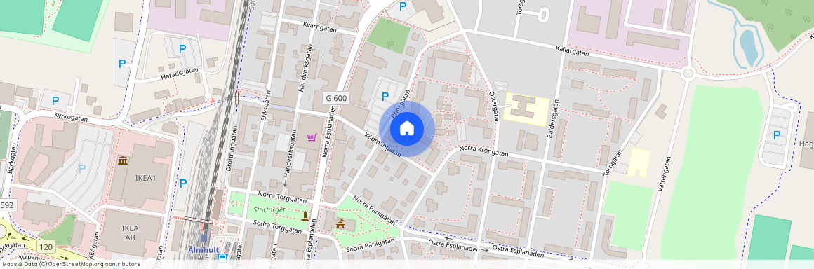 Köpmangatan 33 A, 343 30, Älmhult