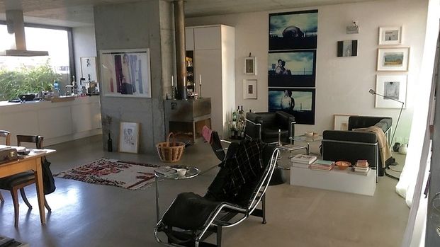 3 Zimmer-Loft in Basel - Iselin, möbliert, auf Zeit - Photo 1