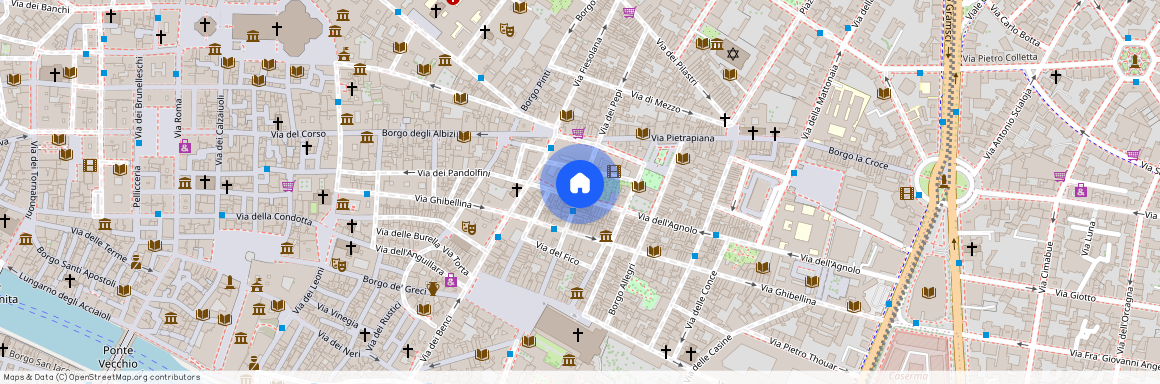 Via dei Pepi, Florence, Tuscany 50122