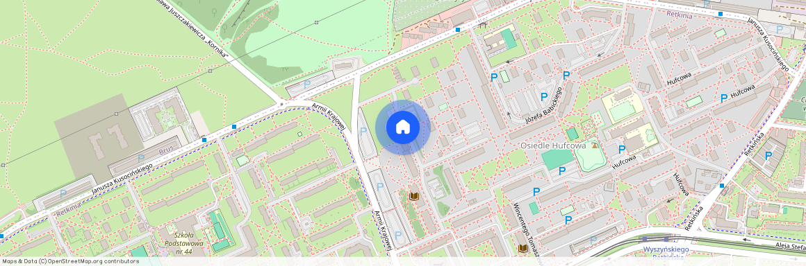 ul. Kostki Napierskiego, Retkinia, Polesie, Łódź, łódzkie