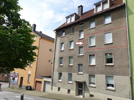 Gepflegte 2- Zimmerwohnung mit Tageslichtbad und Einbauküche zentral gelegen am Remberg in Hagen - Foto 2