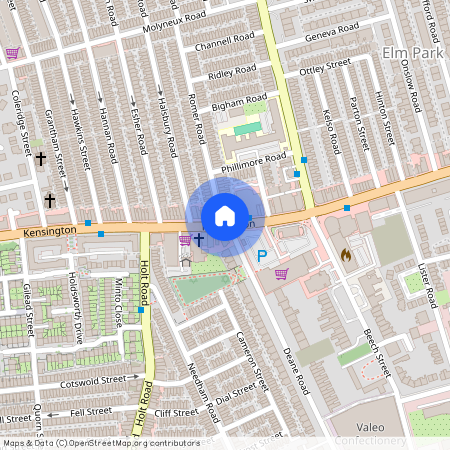 Deane Road, Kensington.