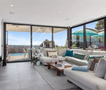 Proche Cannes - Villa contemporaine vue mer - Photo 1