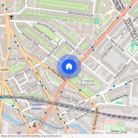 Rochester Place, Camden, NW1, London