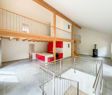 In the countryside 6.5-room duplex with garden terrace and garages - Foto 3