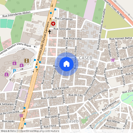 Rua Santo André, CASEB, Feira de Santana, BA, 44052051