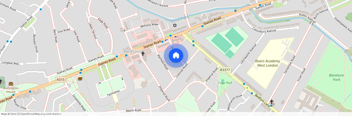 Gould Road, Bedfont, TW14