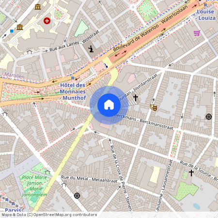 Rue Jourdan, 108, 1060, Saint-Gilles