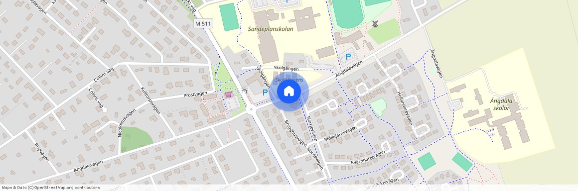 Ängdalavägen, Höllviken