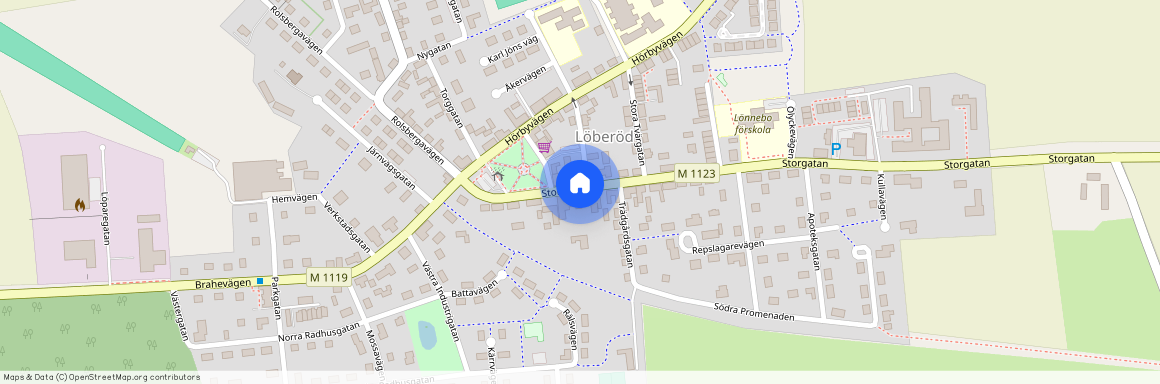 Storgatan, Löberöd