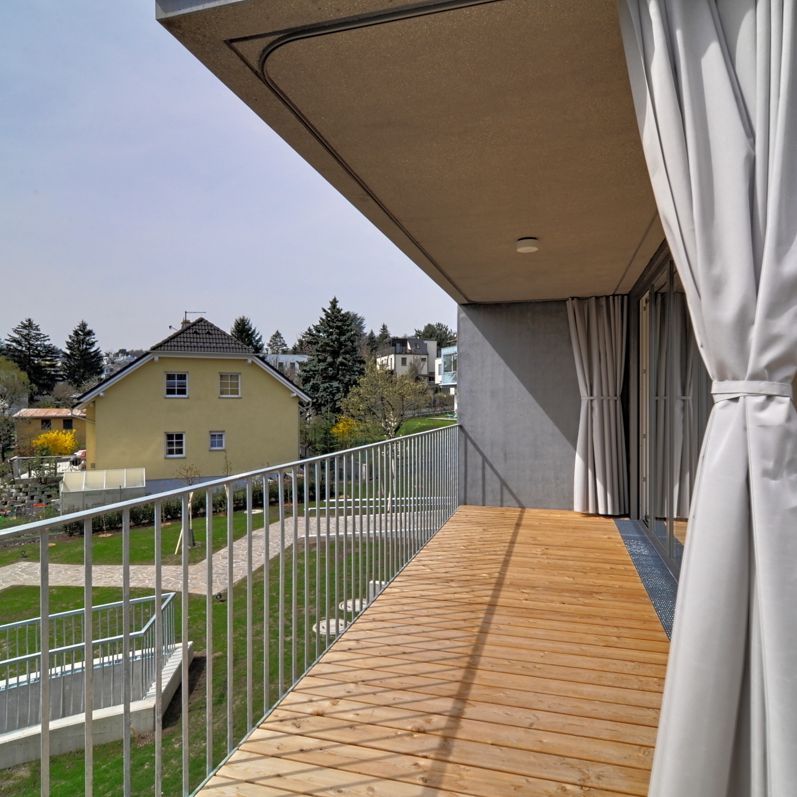 Sonnige Balkonwohnung mit Gartenblick - Photo 1