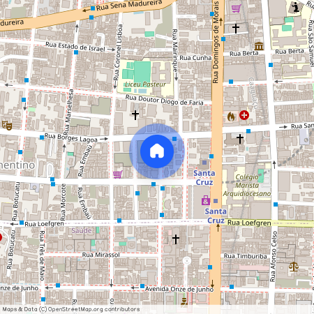 Rua Machado Bitencourt, 66 - Vila Clementino, São Paulo - SP
