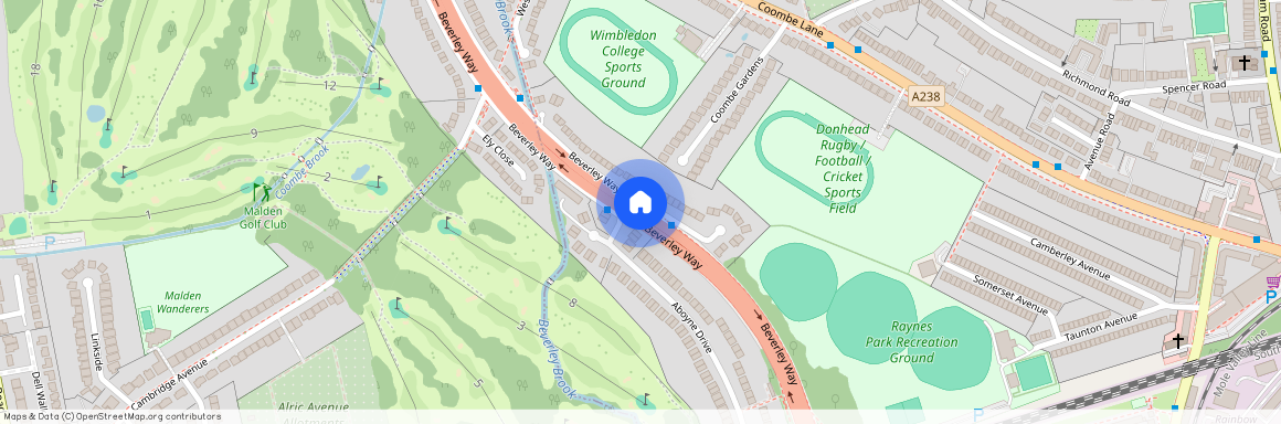 Coombe Hill House, Beverley Way SW20