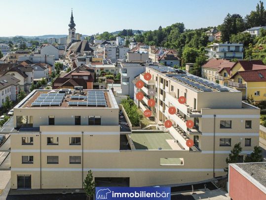 Großzügige Mietwohnung über den Dächern von Grieskirchen - 4 Zimmer mit sensationeller Dachterrasse - Foto 1