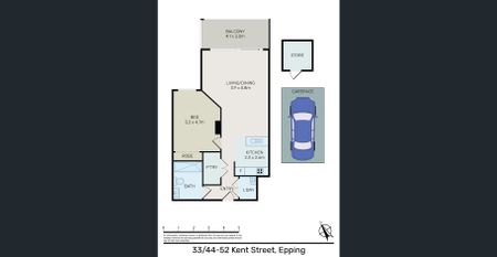 One Bedroom Apartment For Lease - Photo 3