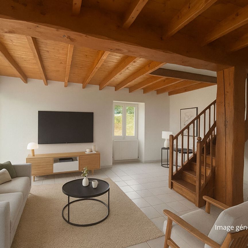 Location maison 4 pièces, 129.00m², Saint-Simon-de-Bordes - Photo 1