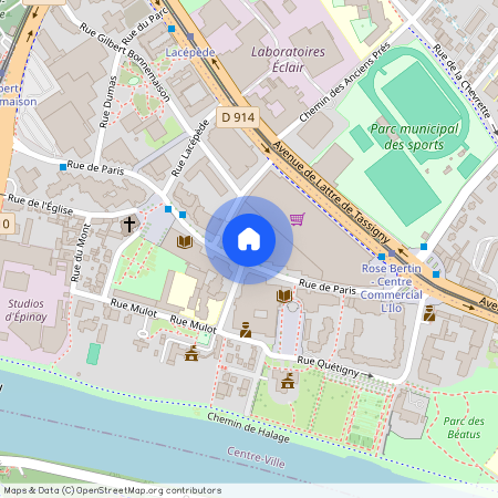 14t Rue de Paris, 93800 Épinay-sur-Seine, France