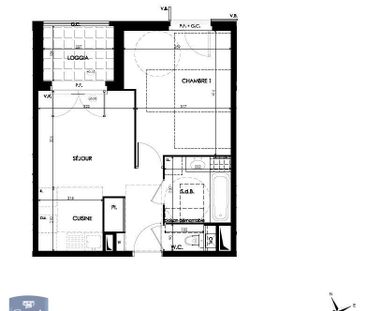 Location Appartement 2 pièces 39m² TERNAY 69360 - Photo 1