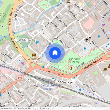 Castle Row, Canterbury