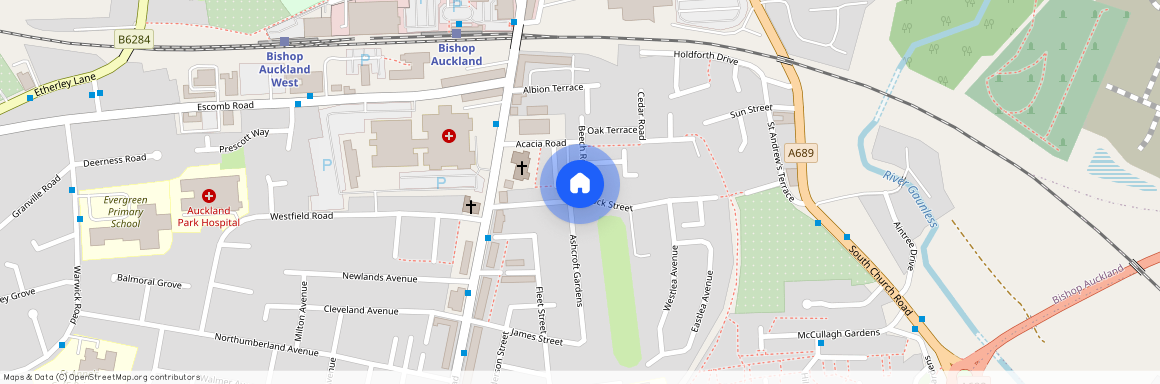 Craddock Street, Bishop Auckland, County Durham, DL14