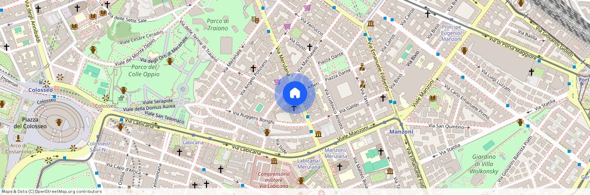 Via Merulana, Rome, Lazio 00184