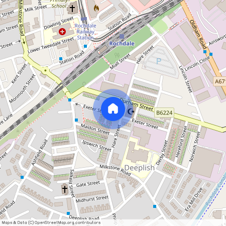 Exeter Street, Deeplish, OL11