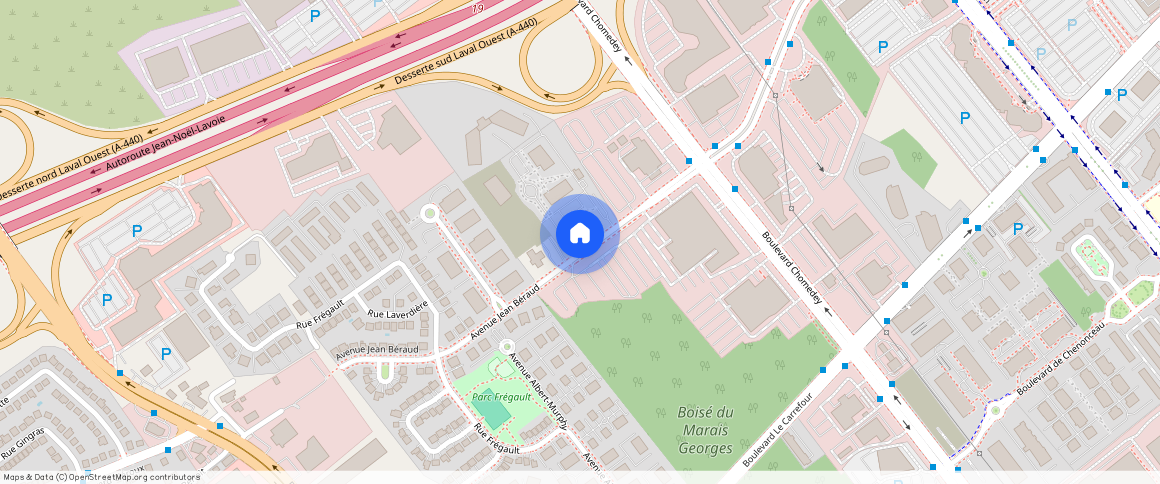 ** Avenue Jean-Béraud, H7T 2X2, Laval