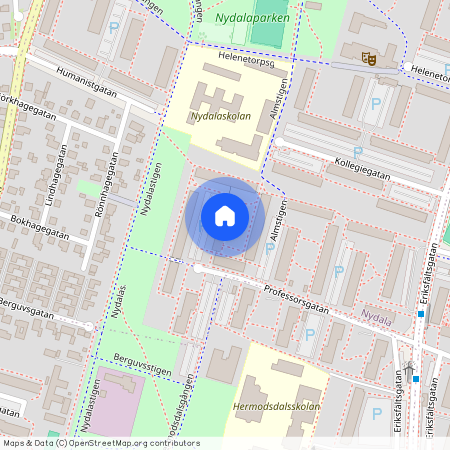 Professorsgatan 13B, Hermodsdal