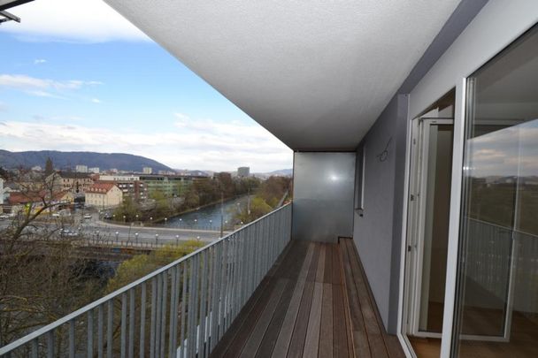 PROVISIONSFREI – Jakomini – 86m² Penthouse mit Murblick – Dachterrasse – neuwertig – Inkl. Parkplatz - Foto 1