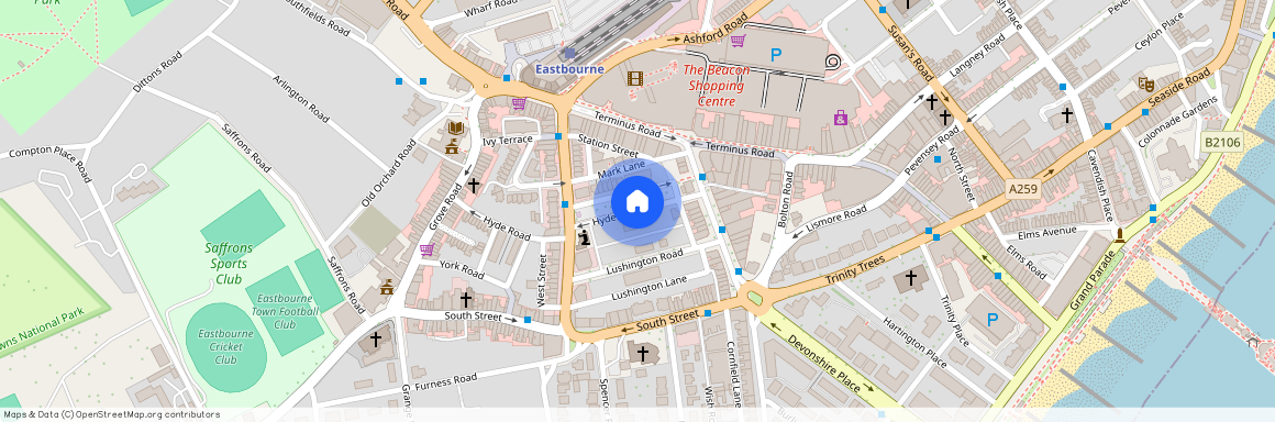 Hyde Gardens, Town Centre, Eastbourne BN21