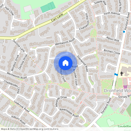 Stanford Road, Dronfield Woodhouse, S18