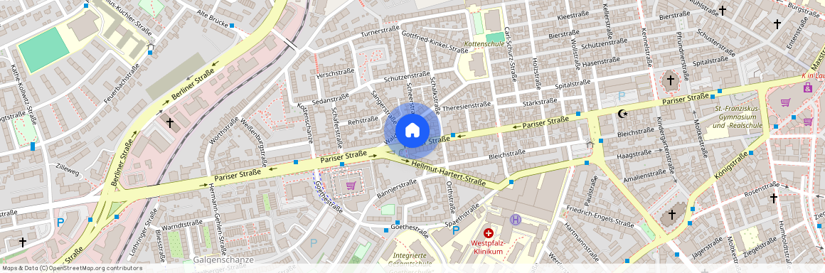 Pariser Straße 104, 67655 Rheinland-Pfalz - Kaiserslautern