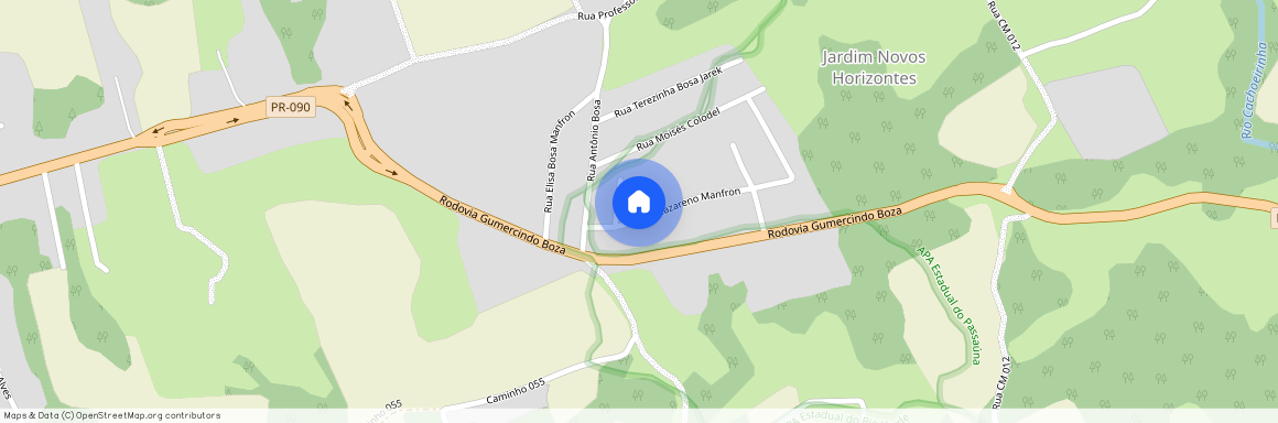 Rua Nazareno Manfron, 99 - 83.535-000 - Centro - Campo Magro