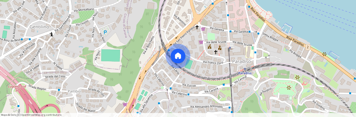 Via Zorzi 39a, 6900, Paradiso