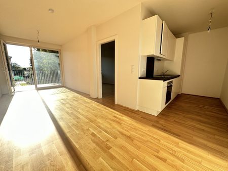 Perfekt aufgeteilte, sonnige 2-Zimmer-Wohnung mit Balkon und KFZ-Abstellplatz in einem modernen Neubau – Provisionsfrei - Photo 2