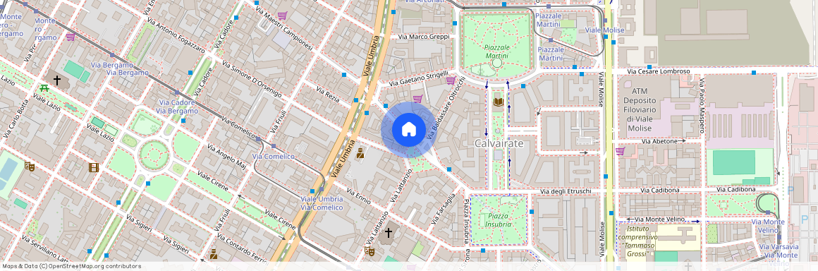 Via Scipione Pistrucci, Milan, Lombardy 20137