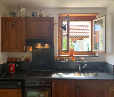 Charismatic 3-room apartment with idyllic garden and natural idyll ... - Photo 2