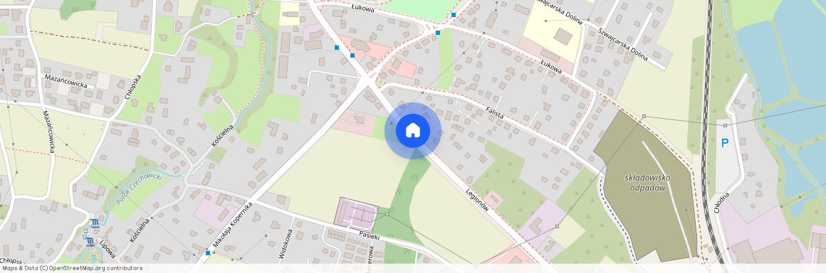 ul. Legionów, Czechowice-Dziedzice, Czechowice-Dziedzice, bielski, śląskie