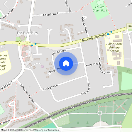 Tennyson Grove, Bletchley, Milton Keynes, Buckinghamshire, MK3