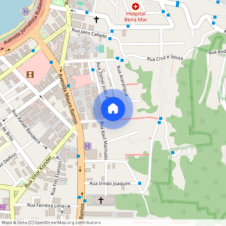 Rua Tomaz João Dos Santos, 42, Centro - Florianópolis