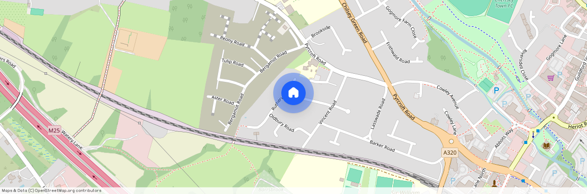 Rutherwyk Road, Chertsey, Surrey, KT16