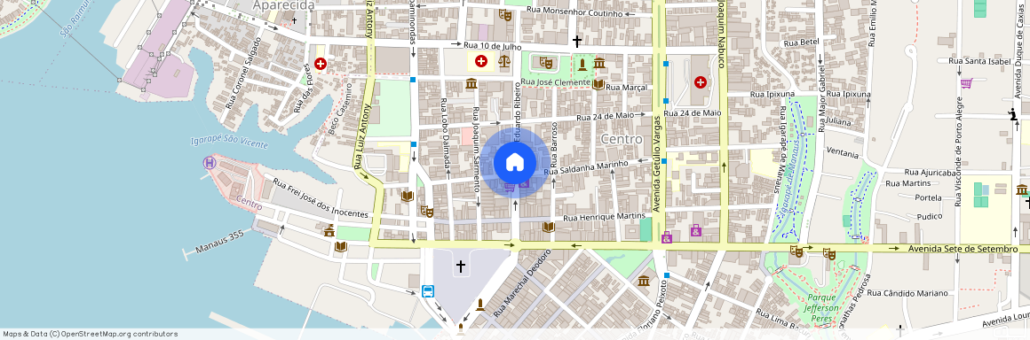 Centro, Manaus, AM, 69010001