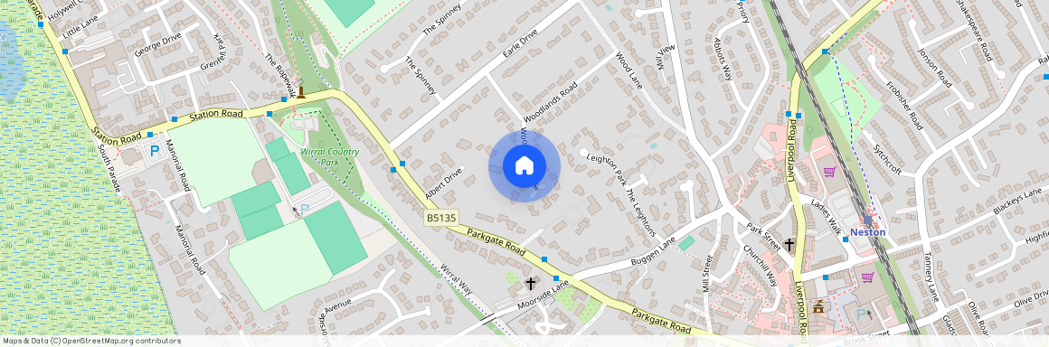 CH64 6RU, Neston