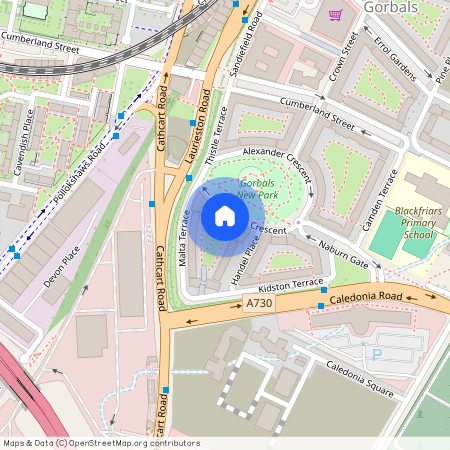 Southside Crescent, Glasgow, G5