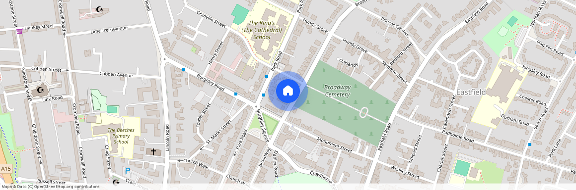 Peterborugh PE1, Broadway, 102 Clifton